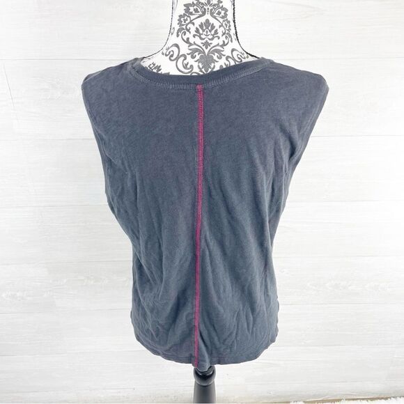 Peloton Bloom Flowers Muscle Tank Cotton T-Shirt - Picture 5 of 7